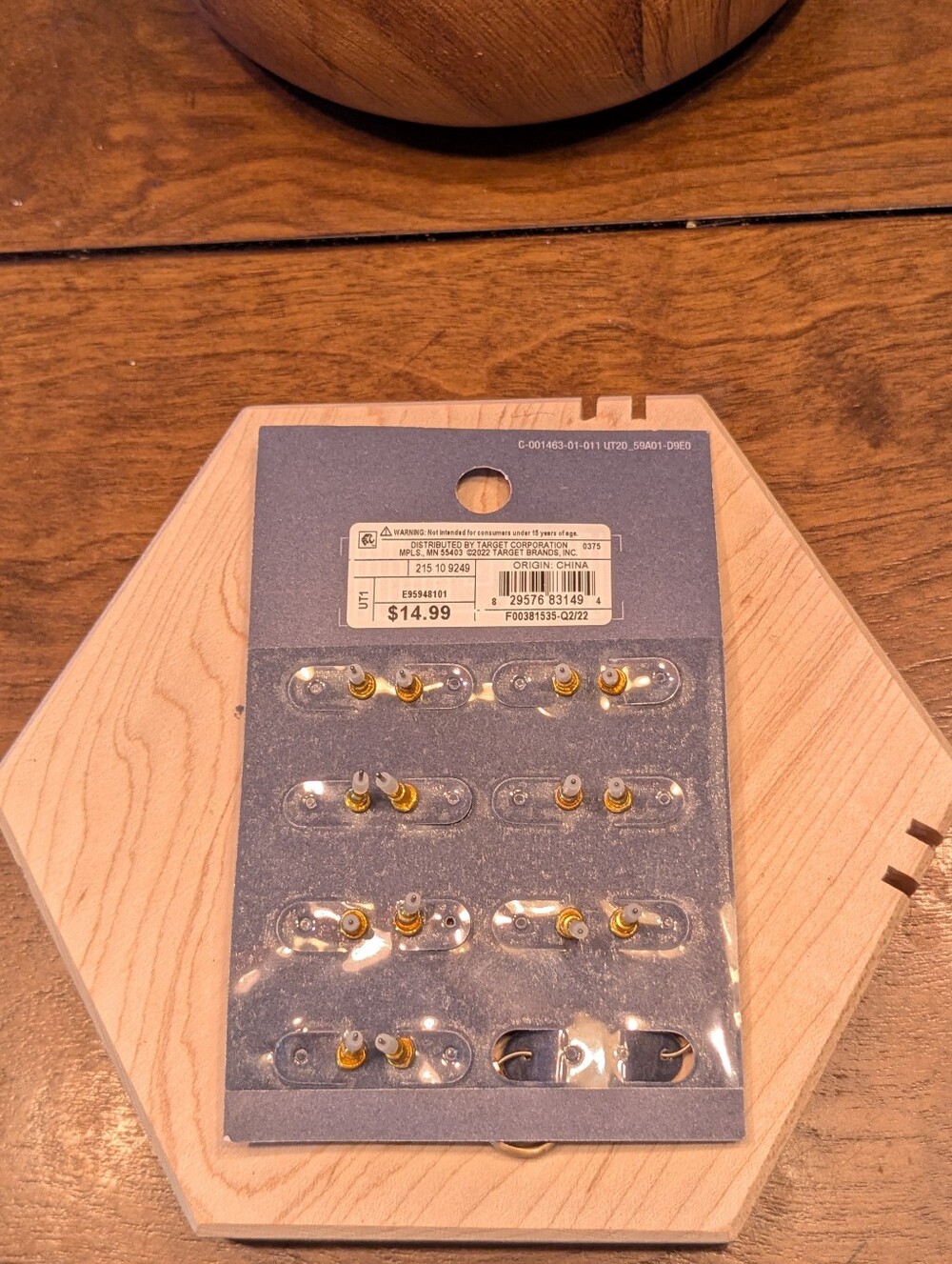 Universal Thread Multi Packs Gold Tone Earring - Picture 4 of 8